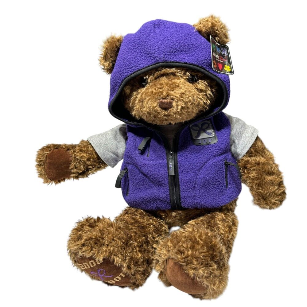 GUND Wish Stuffed Bear JOY May Stores Limited Edition 2000 2001 Vintage Doll NWT